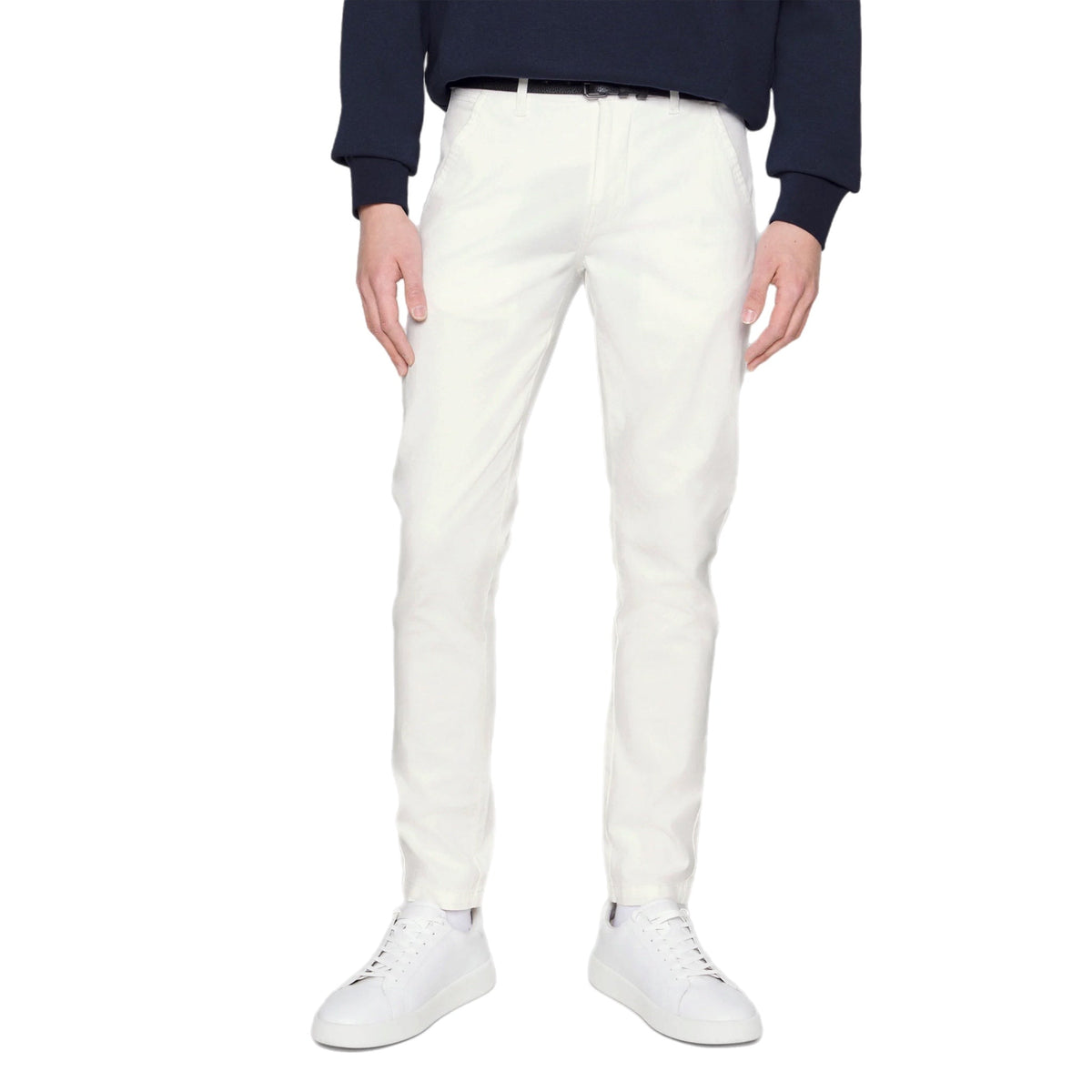 Polo Ralph Lauren Stretch Custom Fit White Chino Trouser